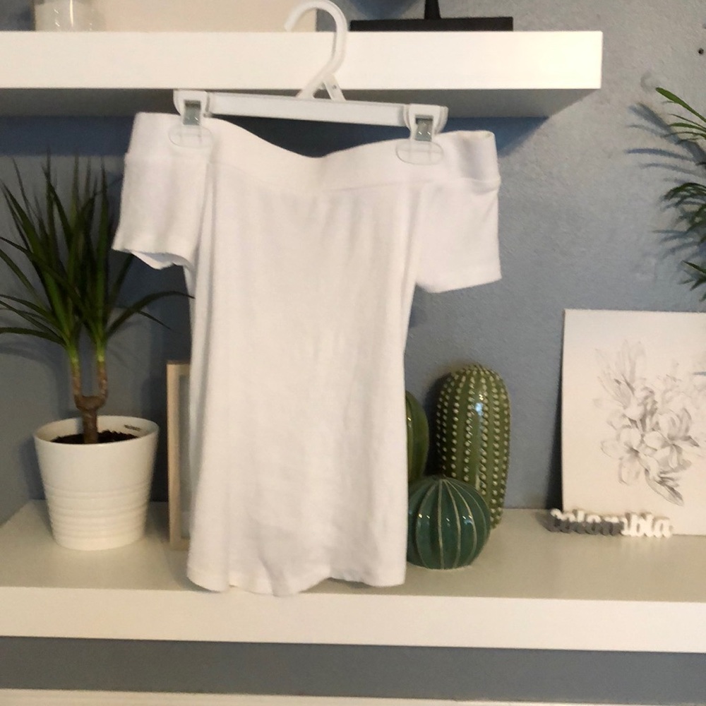Pacsun Me to We white off shoulder